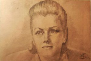 Zofia Stepien-Bator. retrato de una joven