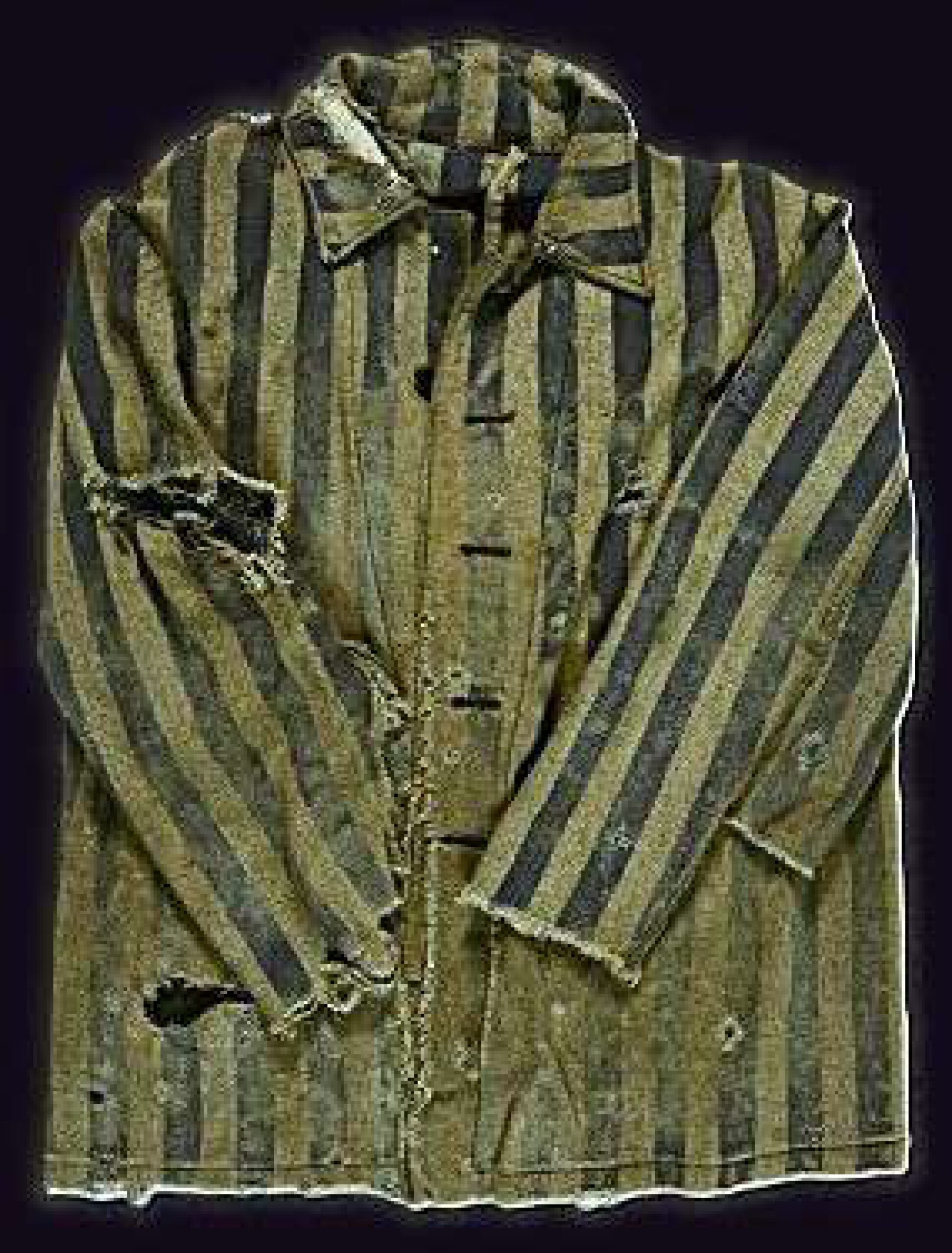 La Mortaja Traje de prisionero de campo de concentración nazi